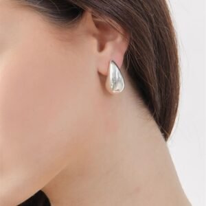 Aros bañados en plata