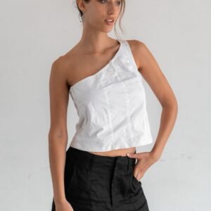 Asimetric White Top