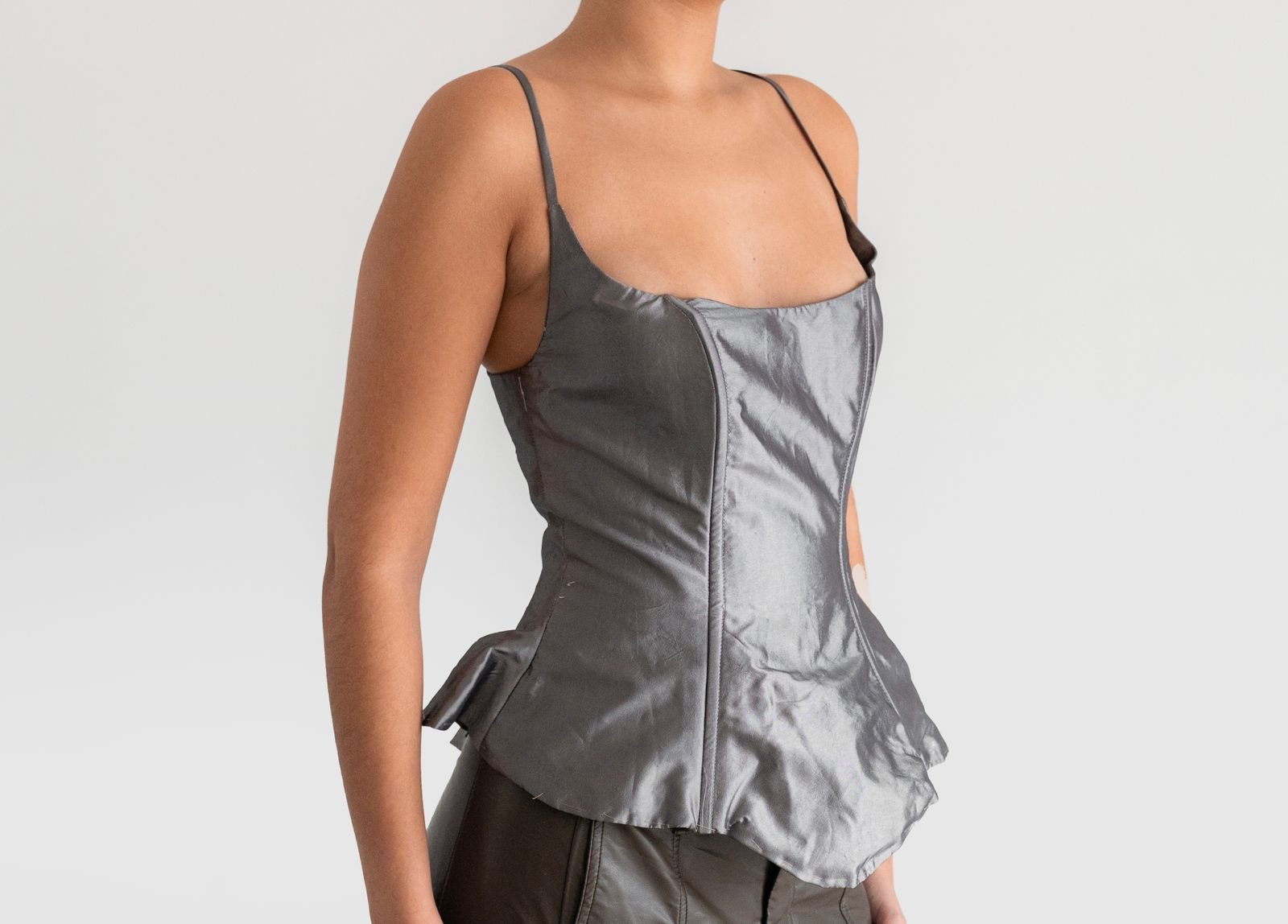 Silver Corset