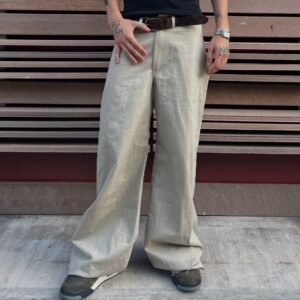 Zaggy Pant Beige Men